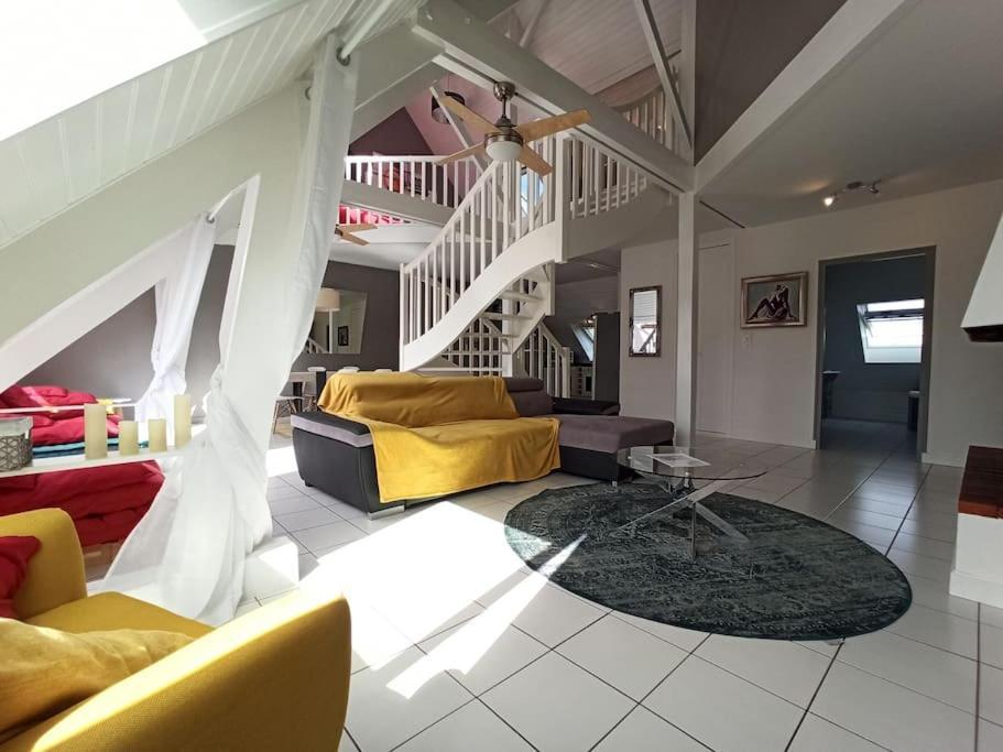 Superbe loft 90m² proche parc expo Nantes (6p) Exterior foto