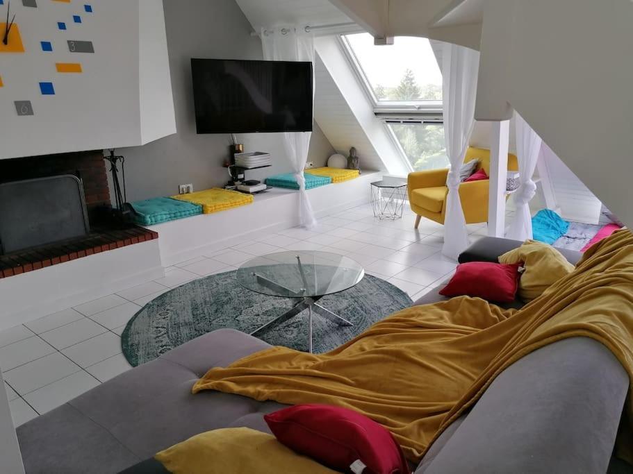 Superbe loft 90m² proche parc expo Nantes (6p) Exterior foto